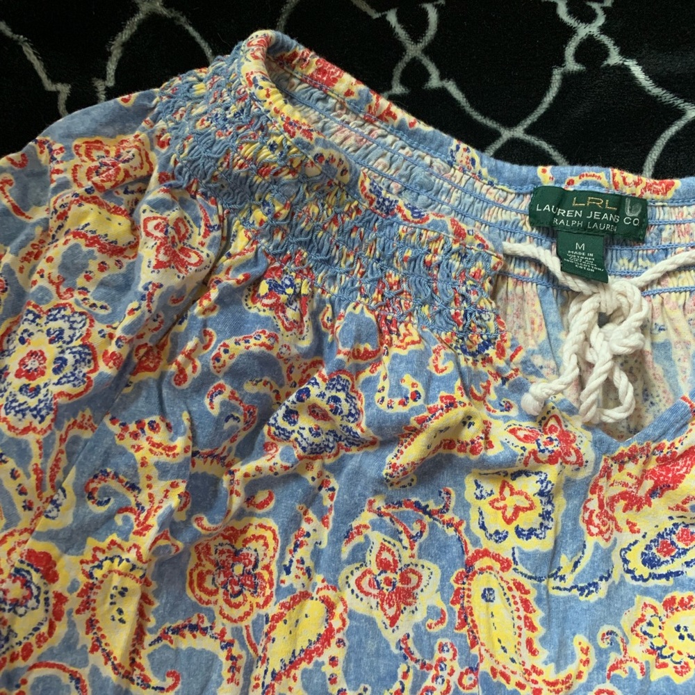 Ralph Lauren Paisley Blouse